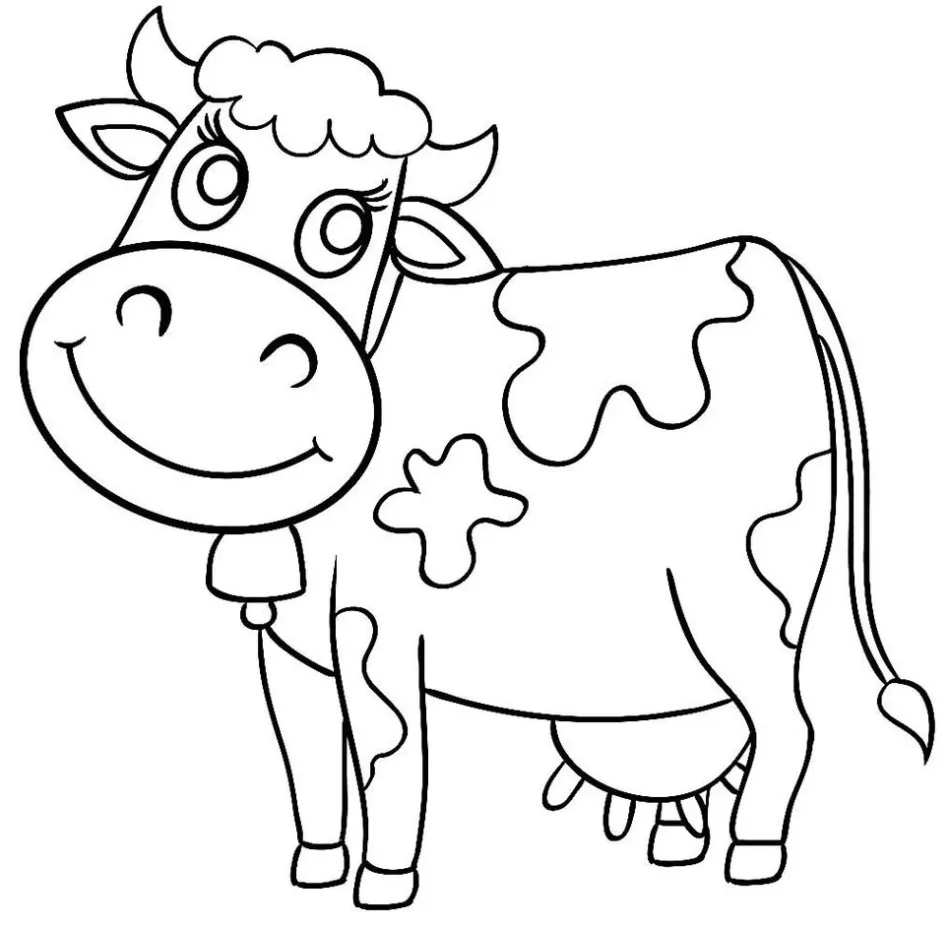 Vaca para pintar