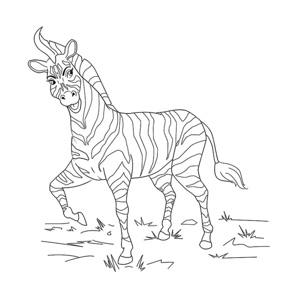 Zebra para imprimir