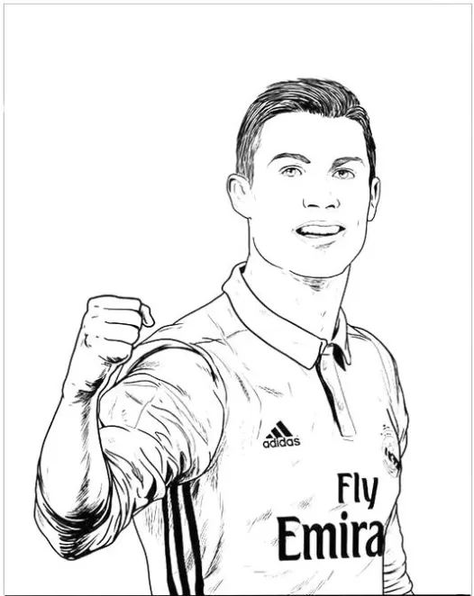 Cristiano Ronaldo para imprimir