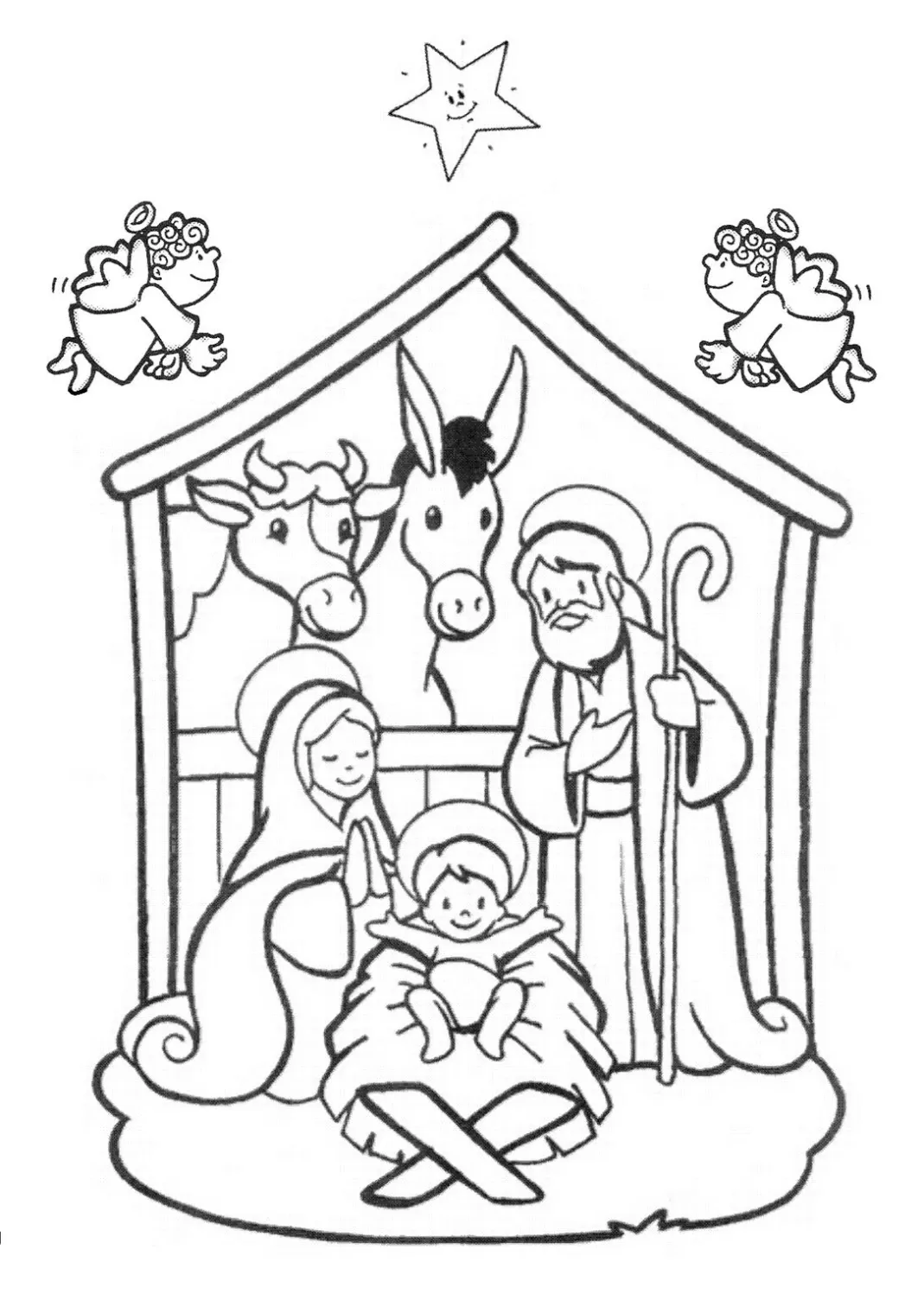 Natal Cristão para imprimir