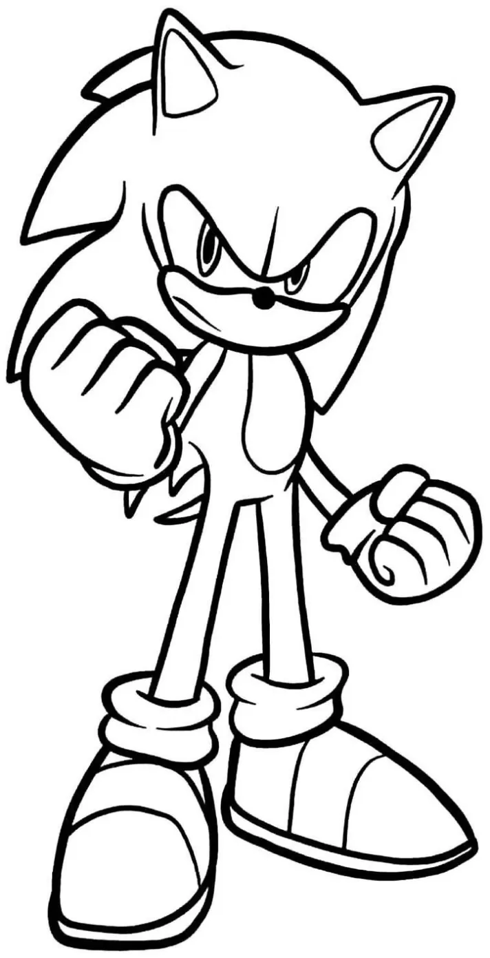 Sonic Bravo: Desenhos para Colorir e Imprimir! (Grátis)