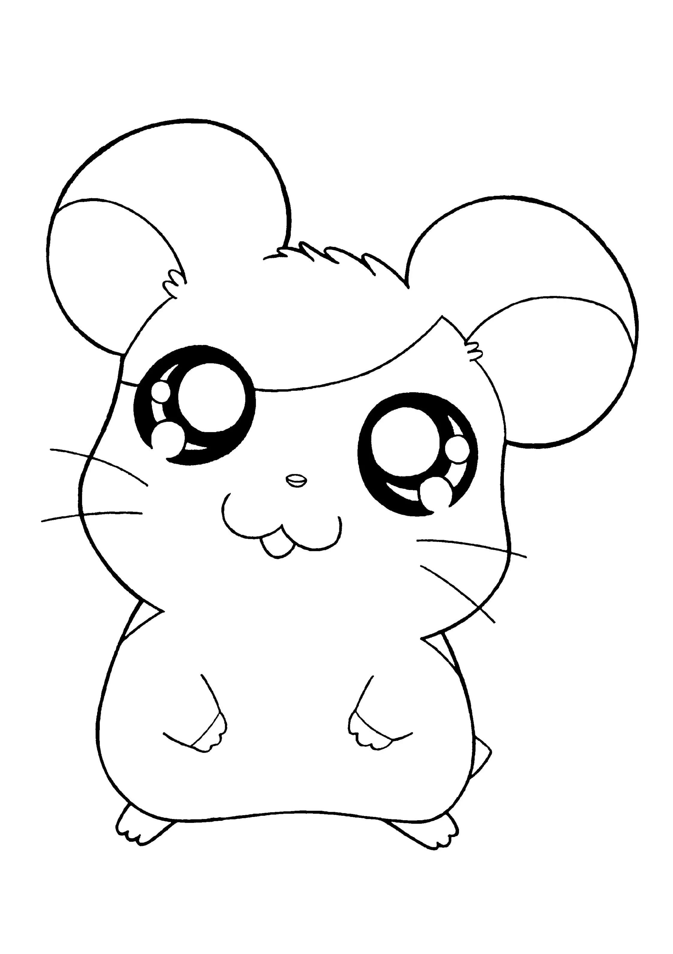Ratinho para colorir