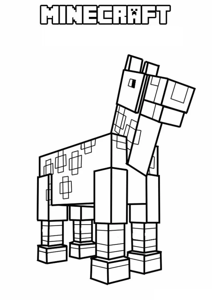 Desenho de Minecraft Aranha para colorir  Desenhos para colorir e imprimir  gratis